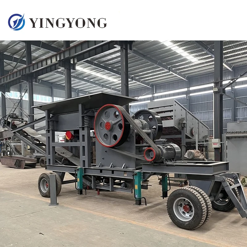 btma limestone stone mobile big capacity diesel jaw crusher with vibrating screen belt conveyor machine for egypt baxter etc.