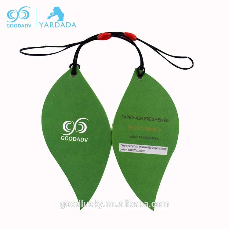 car air freshener custom for paper scent