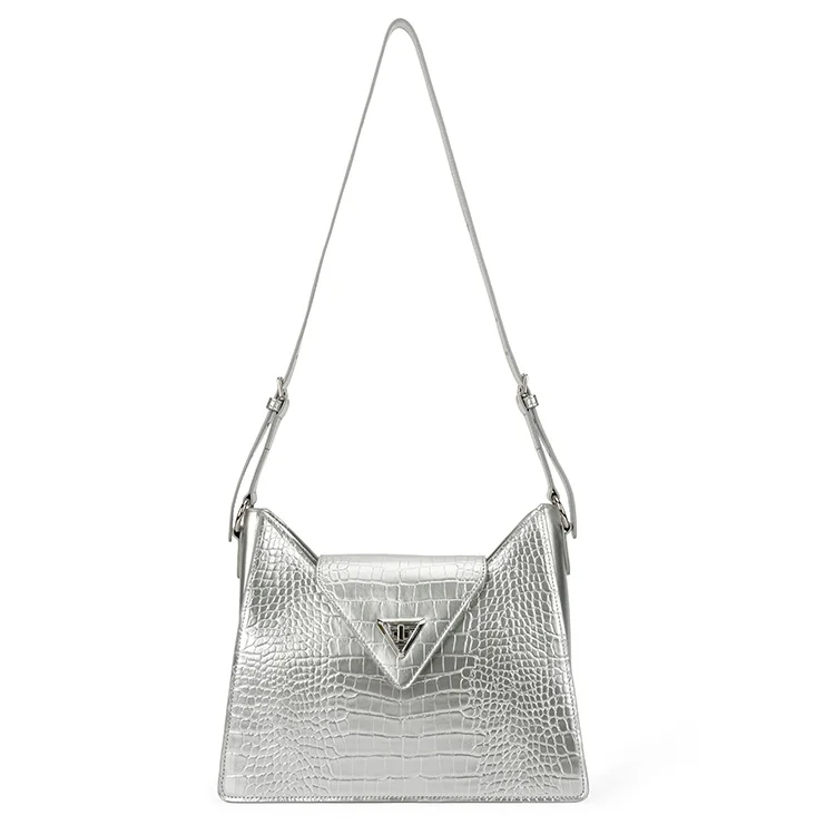 Fashion  Crocodile Classic Tote Bag PU Leather Shoulder Bag Luxury Handbags  for Women