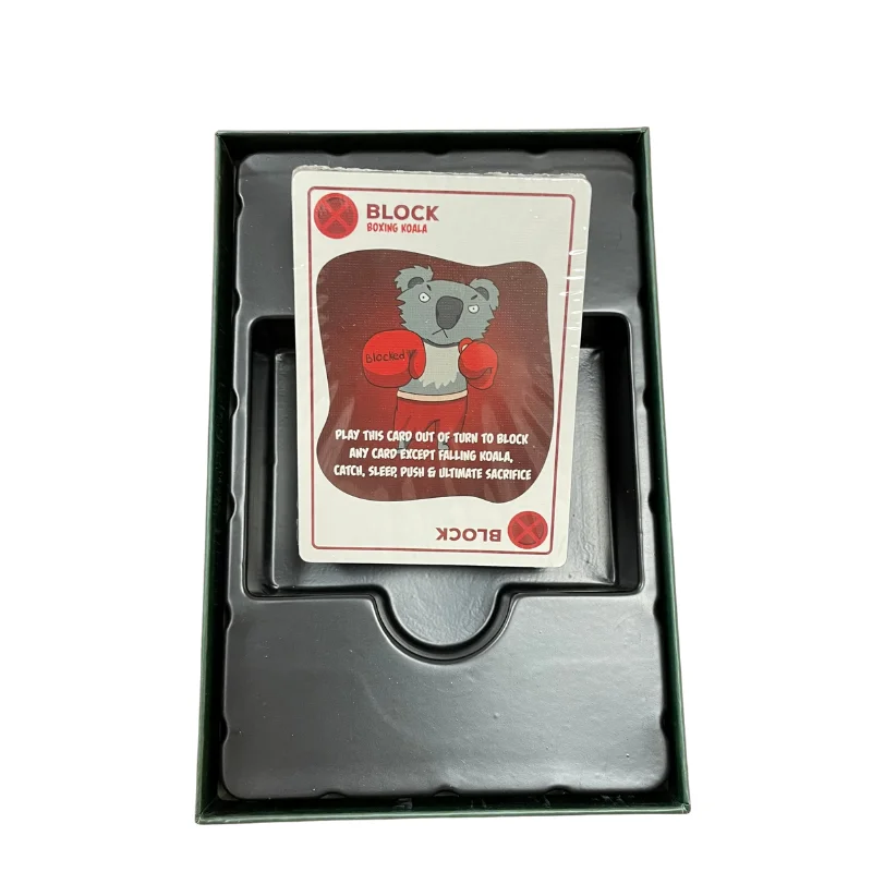 Buy 5 pack gift board game card paper/plastic game cards collectible card