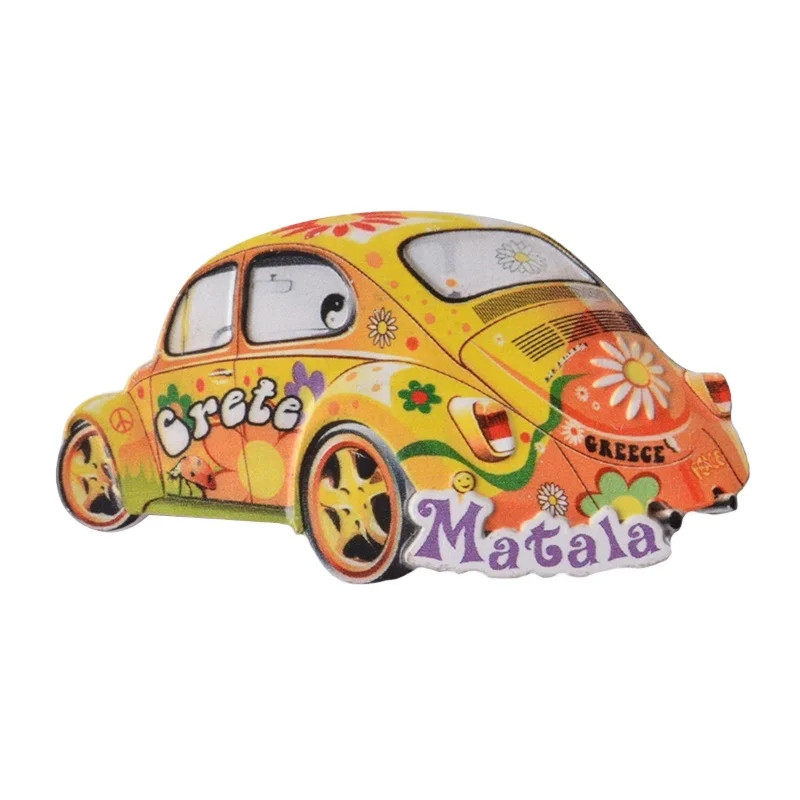Hot Selling High End Colorful Car Shape Finland Magnet For Kids Player For Fridge Magnets