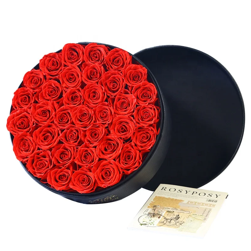 Every Love 2021 New Arrivals Valentine Gifts Everlasting Flower Eternal Real Preserved Roses