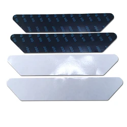 Set of 10pcs  non-slip rug gripper pads Prevent Curling Rug Stickers Corner Double Sided Gripper for Hardwood Floor