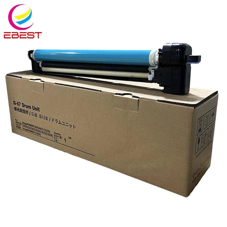 EBEST Hot Sell Compatible For Canon NPG67 G67 GPR-53 C-EXV49 Drum Kit iR ADV C3020 C3025 C3120 C3125 C3320 C3325 Drum Unit