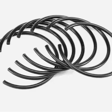 factory direct sale custom white black zinc plated Carbon Steel ss304 round wire snap ring for hole, retaining ring for bearings
