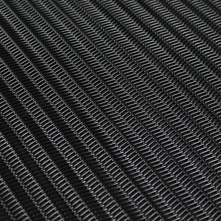 UV printer mesh belt guide belt printing printer is not easy to run off the black spiral mesh woven conveyor belt