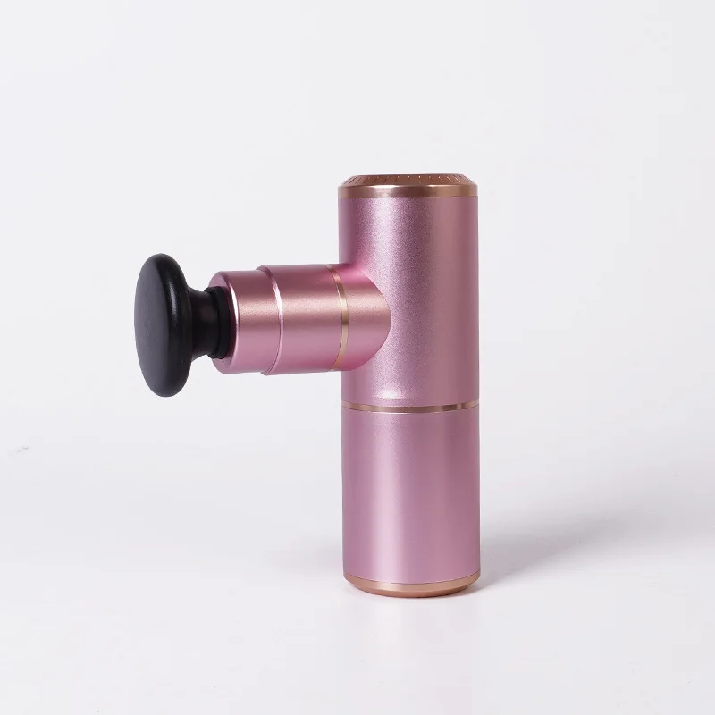 
Dropshipping LCD Display Electric Hand Held Booster Percussion Vibration Muscle small Massage Gun 