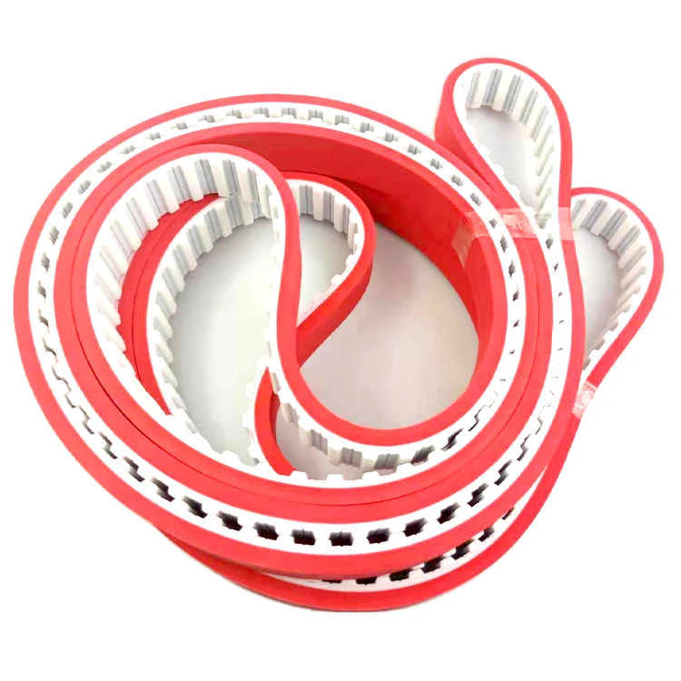 polyurethane toothed belt coated linatex T10/AT10