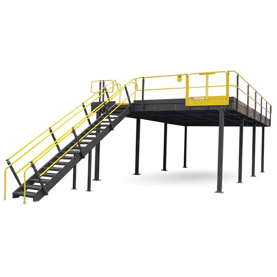 Metal mezzanine floor decking for warehouse steel mezzanine platform