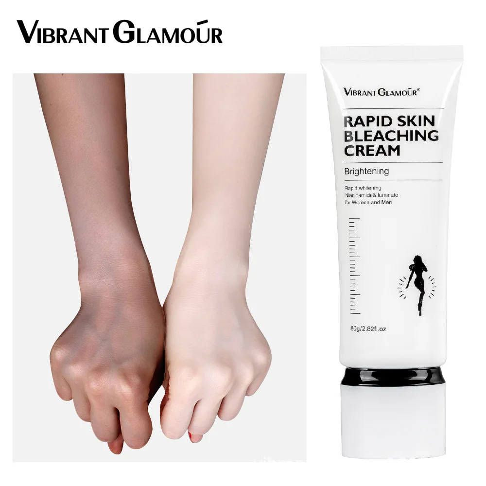 VIBRANT GLAMOUR whitening face cream  Whitening Cream Rapid Skin Bleaching Cream Moisturizing 10% Niacinamide Lightening Body Lo