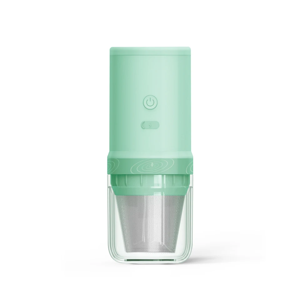 2023 New trendy cordless portable grain spices coffee bean grinder 200W usb rechargeable mini electric coffee grinders Hot Sell