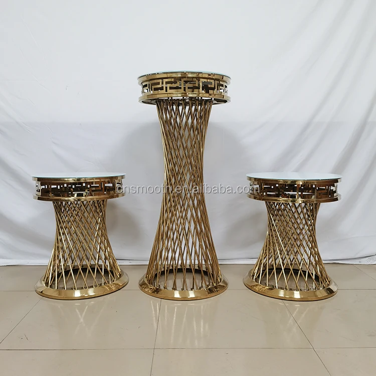 Decorations Wedding Tall Square Metal Flower Display Stand Centerpiece Dessert Table Wedding Cake Stands