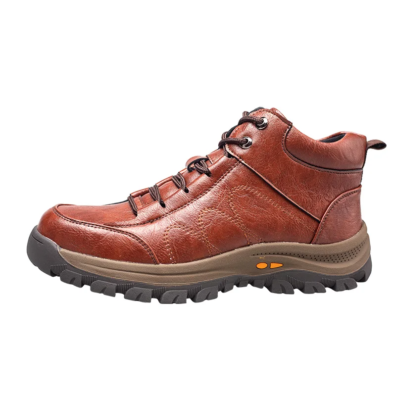Fashion Microfiber Leather Upper Material Steel Soft Safety Shoes For Men