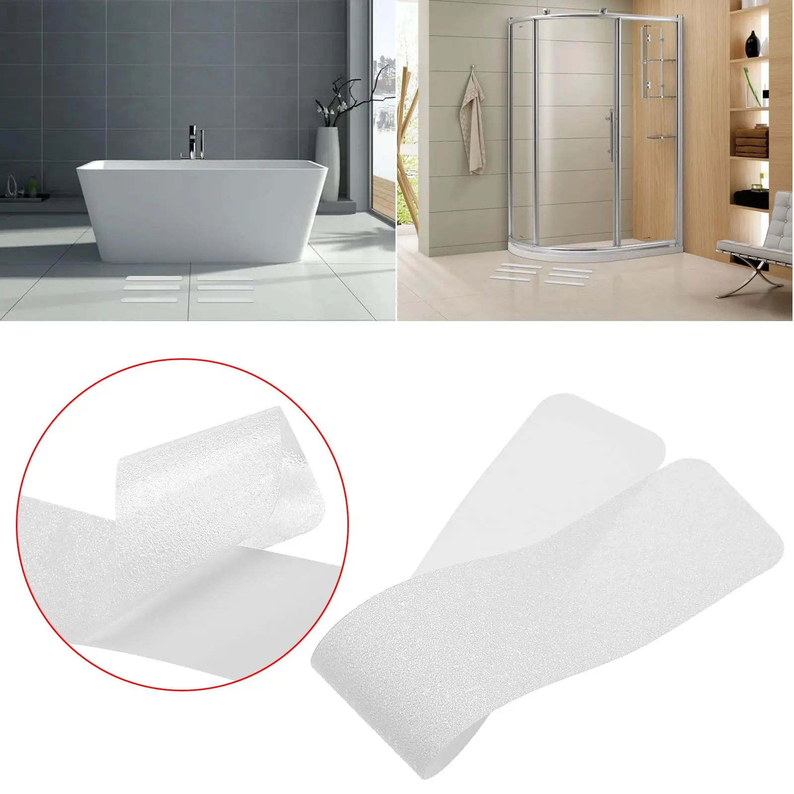 Printed CAUTION Anti Slip Tape Watch Your Step pre cut Warning Tape Non Slip Grit Tape for Indoor Outdoor Floors Steps Stairs