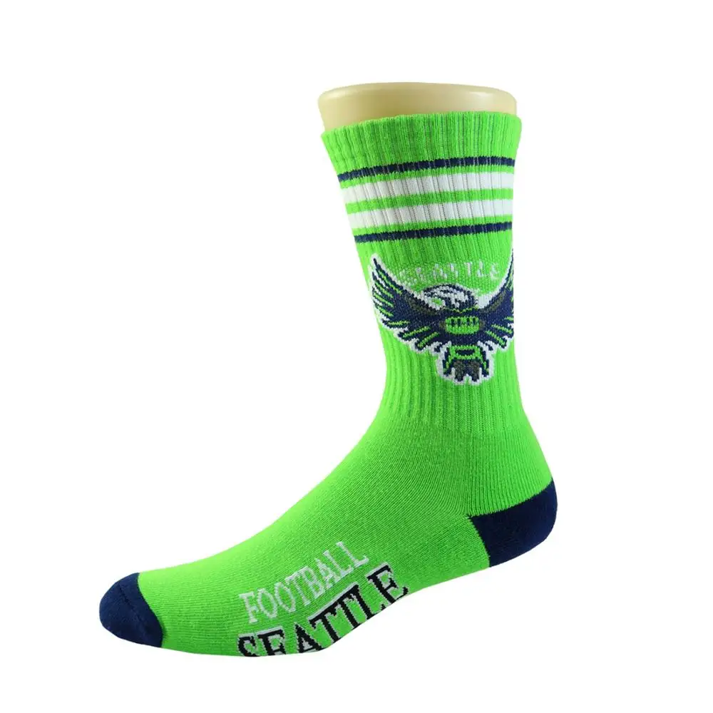 China factory custom wholesale combed cotton running sock  sports breathable crew men socks