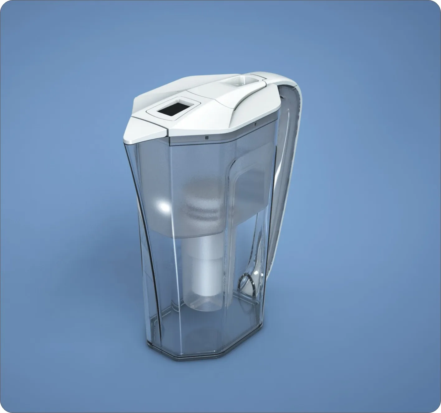 3.5L 1000 мл классический дизайн водяного фильтра с активированным углем пластиковые бутылки для воды Кувшин с электронный таймер