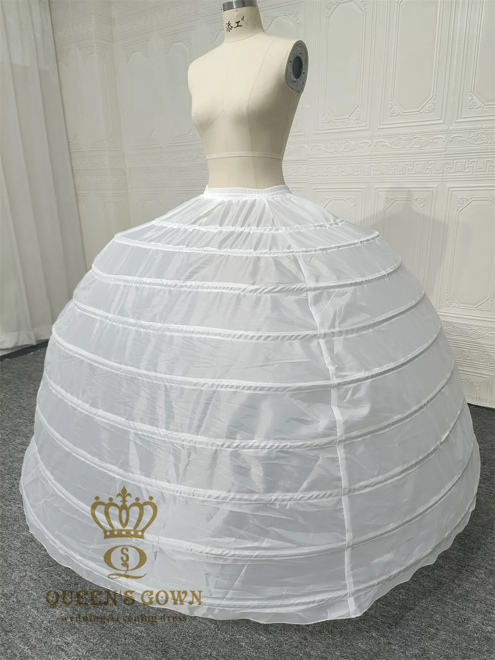 QUEENSGOWN Big 9 Hoops Petticoat Spherical Petticoat for Ball Gown Party Dress Good bearing capacity wedding dress accessory