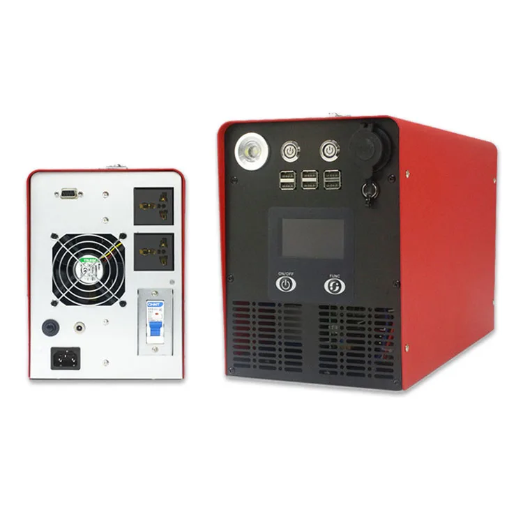 
Pure sine wave 600Wh 500W portable ups power station for Desktop PC Household Appliances Outdoor RV 