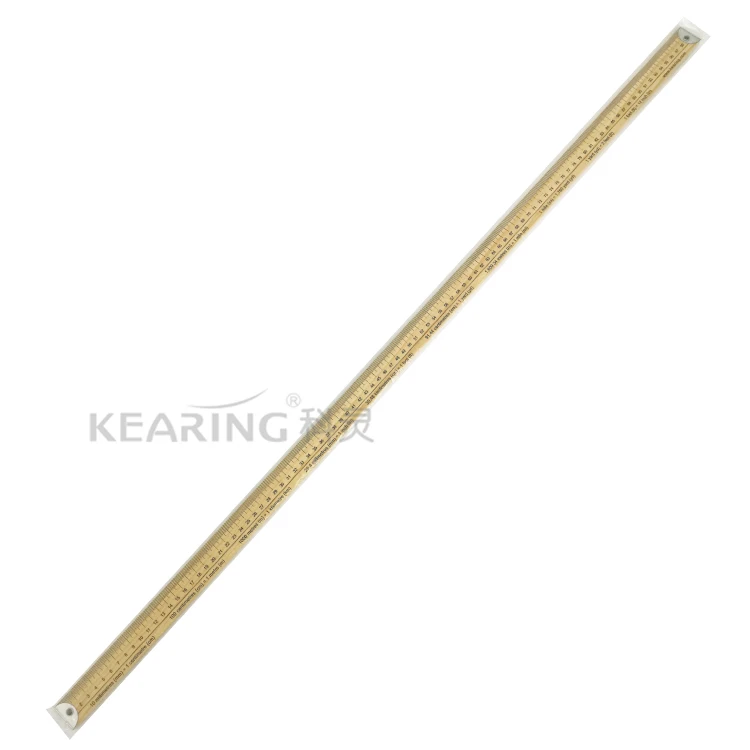 
Kearings New High Quality Russia Pine Wood 1M Long Metric & Imperial Wood Ruler for Fashion Designers Dressmaking #7001 