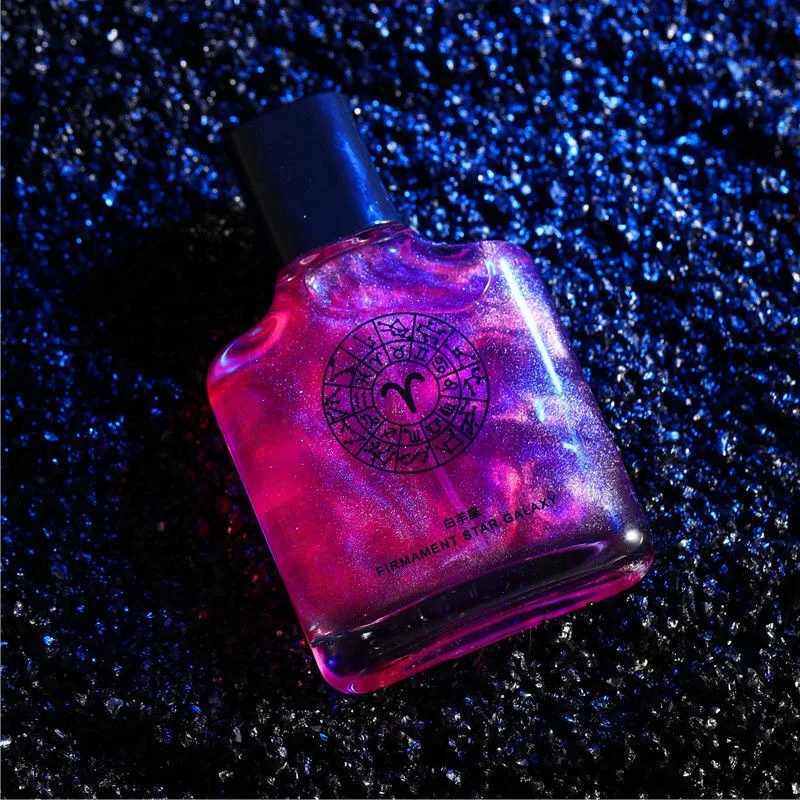 Twelve constellations net celebrity vibrato male and female phantom color quicksand gold perfume light fragrance fresh elegant n