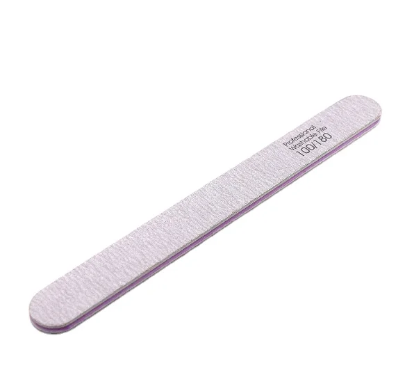 The Fine Quality Professional Manufacture 178*19*4mm Half Moon Zebra Mini Metal Nail File
