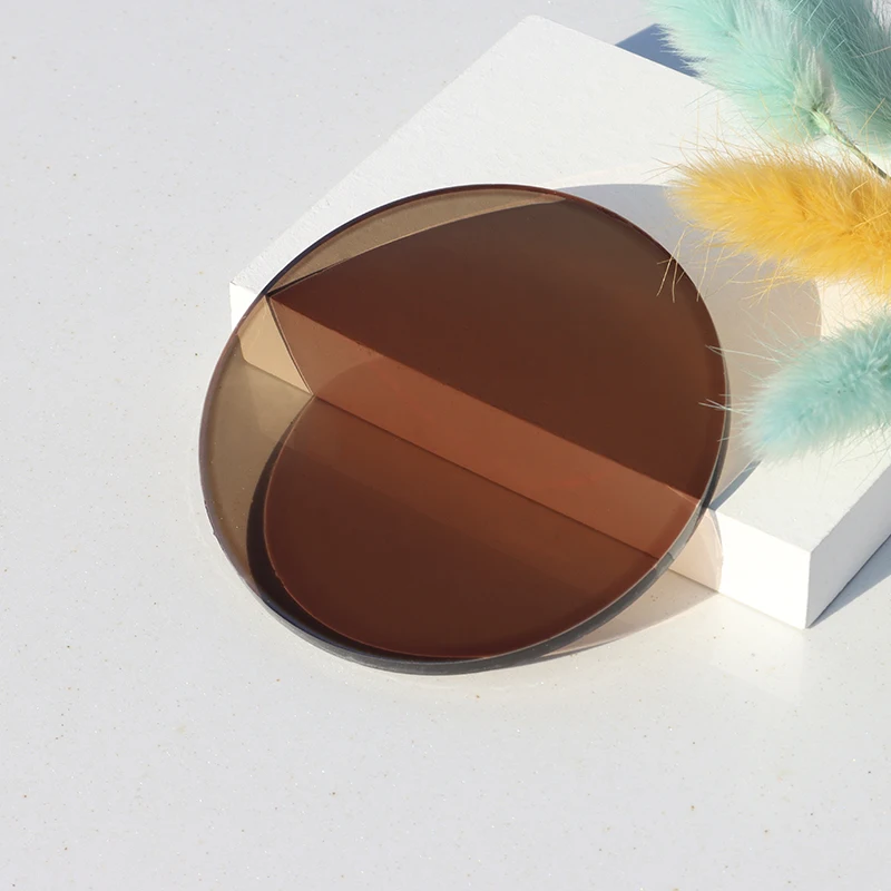 HMC photochromic photogrey yellow brown 1.60 pgx hmc lens blue cut uv420 spin coating lenses