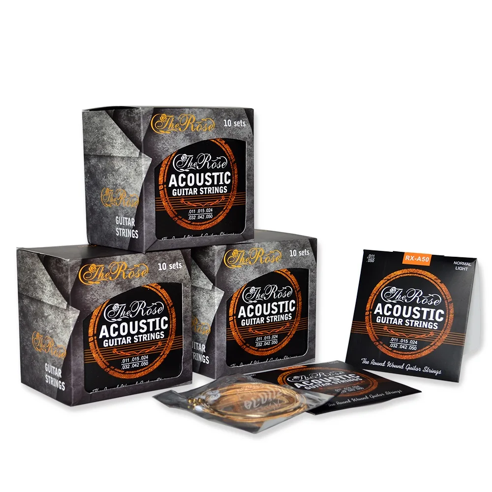 
 OEM аксессуары для гитары, высококачественные Струны для акустической гитары с покрытием  