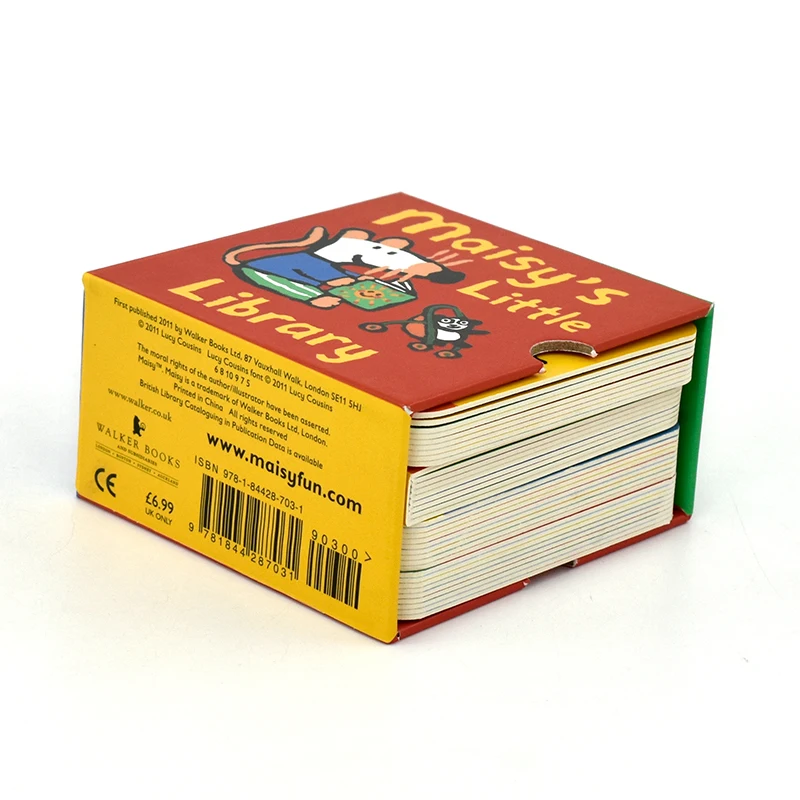 Customized Children Book Hard Cover Printing Service Board Book Cut Out Flip-flap Book Sets