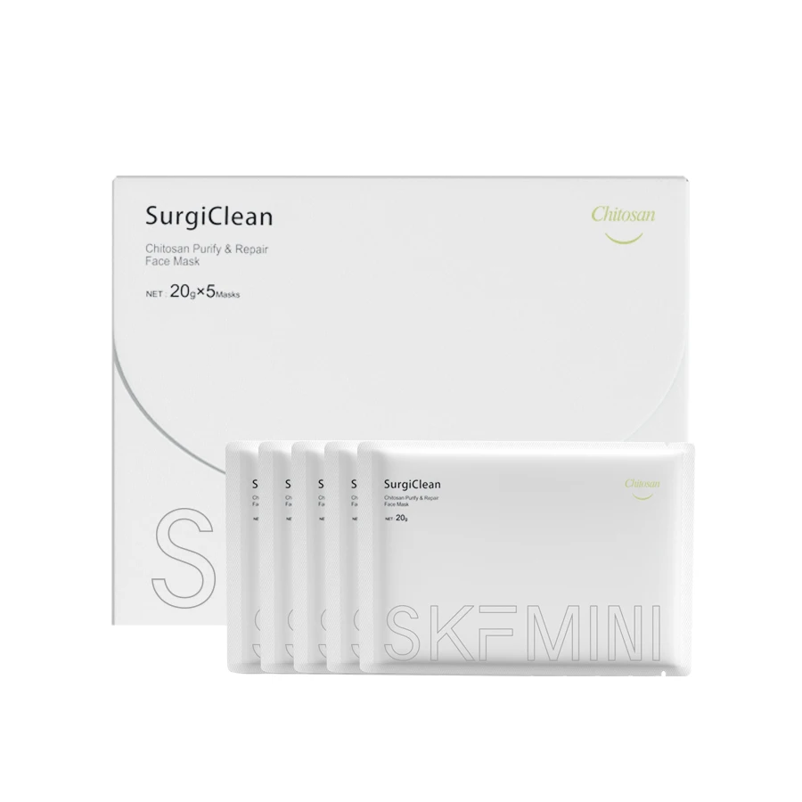 Wholesale New Product Surgiclean Shell Polysaccharide Face Mask 20g*5