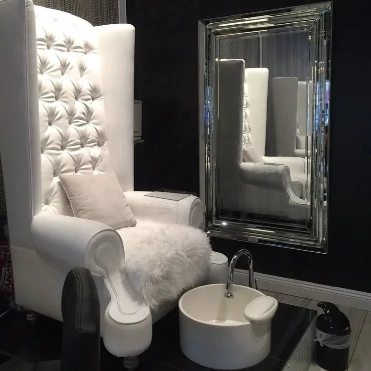 Professional Beauty Salon Arrival Spa Chairs Luxury Nail Salon Queen Pedicure Spa Chair