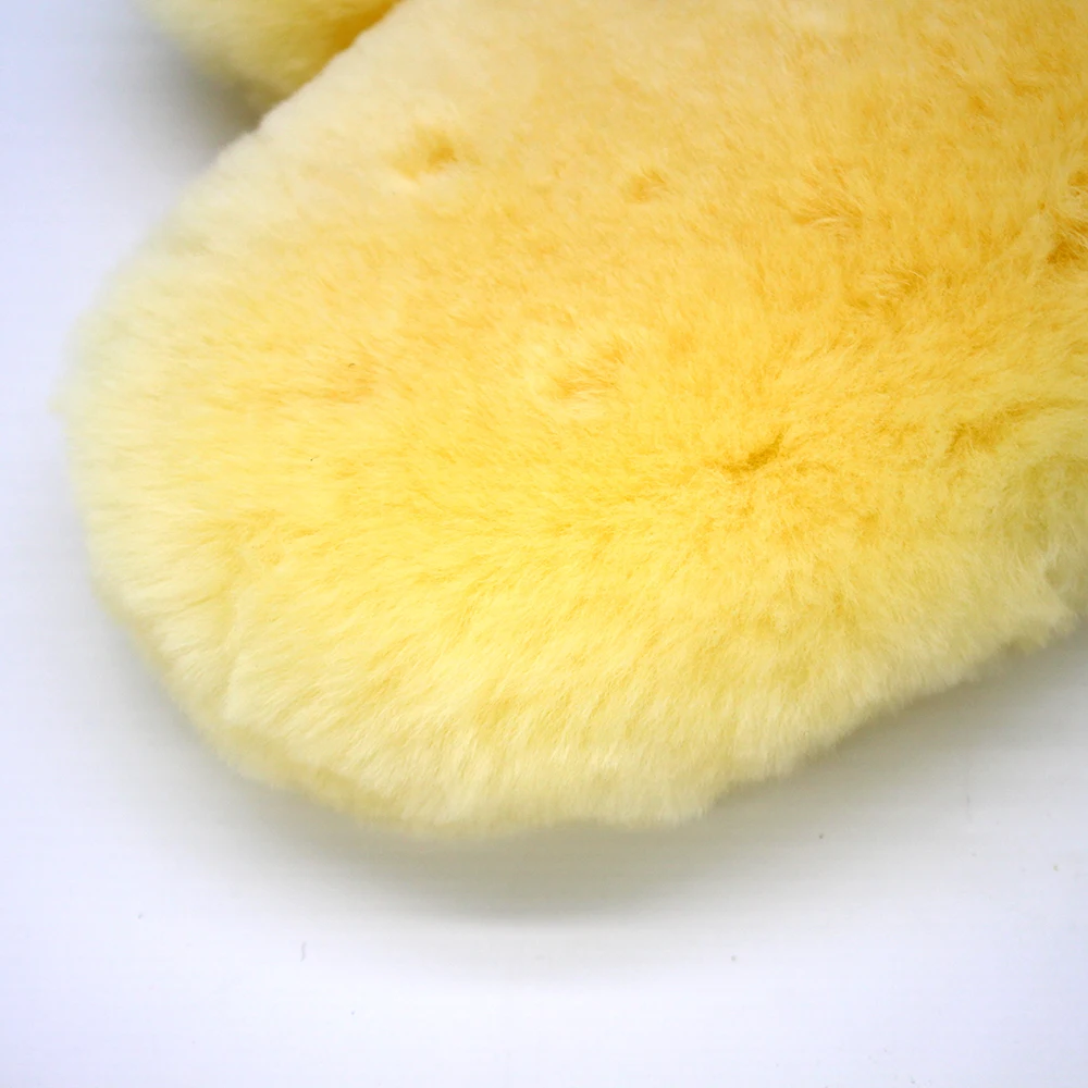 Master M71202B Scratch Free Lams Wool Detailing Car Wash Mitt With Thumb 100% Sheepskin For Car Washing
