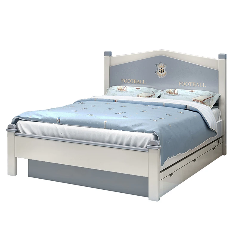 Foshan Factory Wholesale Kids Bed Wooden Child Bed For Kids Bedroom Set For Kid With Table