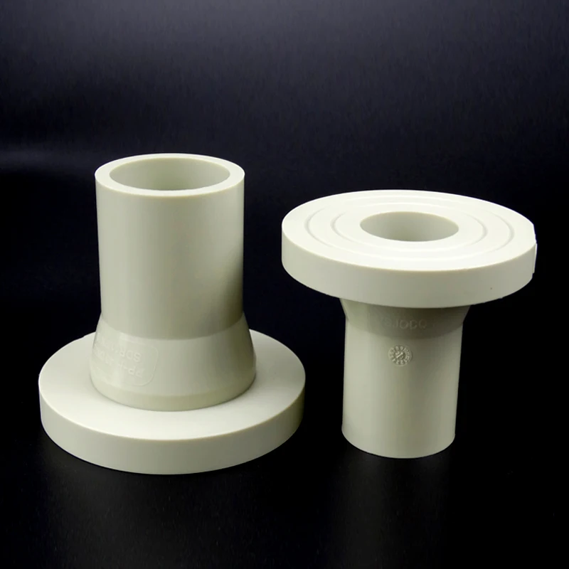 PPH plastic flange adapter for butt welded pipe fittings  size customized packing quick and easy usage wholesale