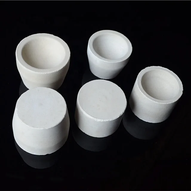 Bowl of магнезитовой Ash, bowl bone ash, Crucible