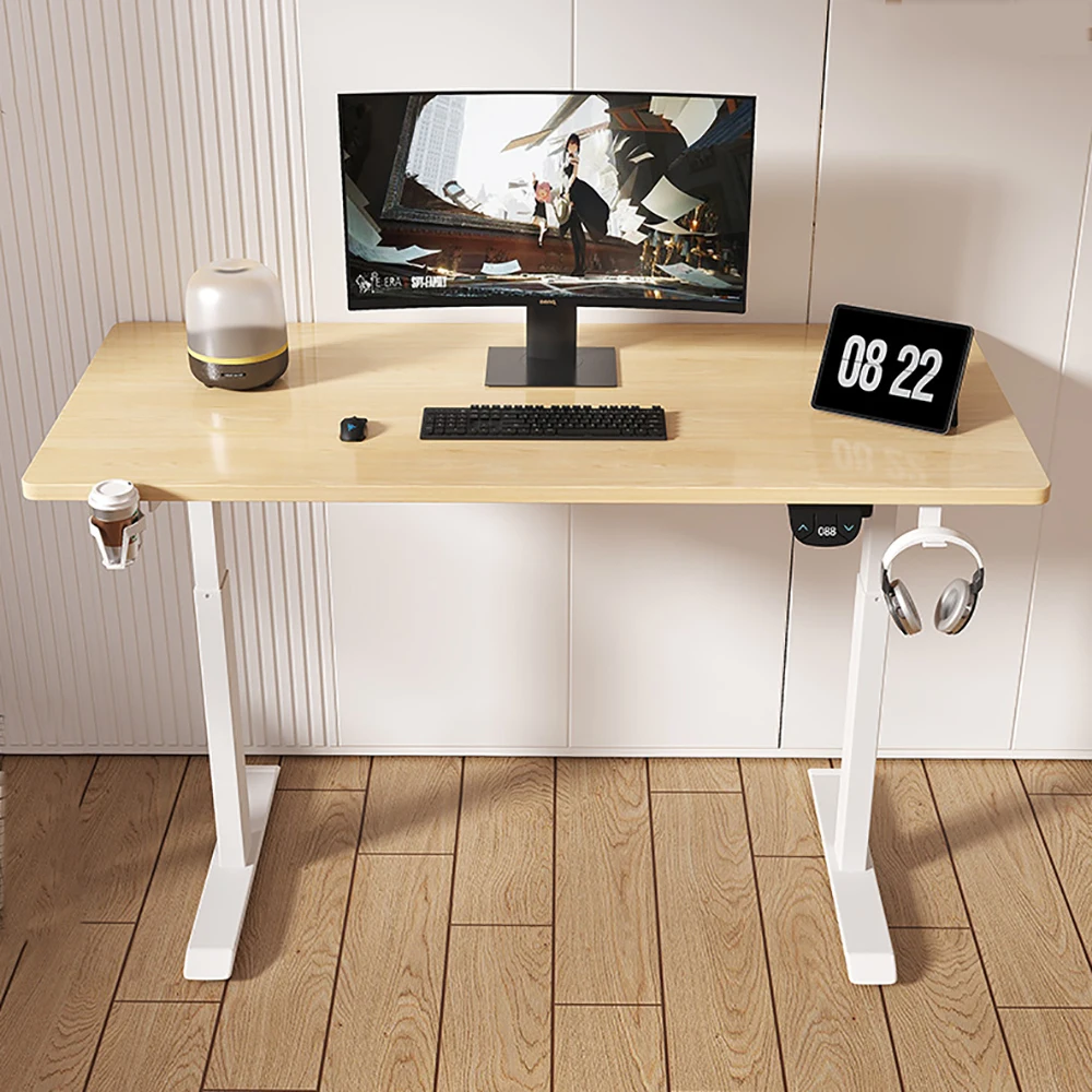 CHARMOUNT Smart Office Motor Standup Electric Standing Adjustable Sit Stand Desk Automatic