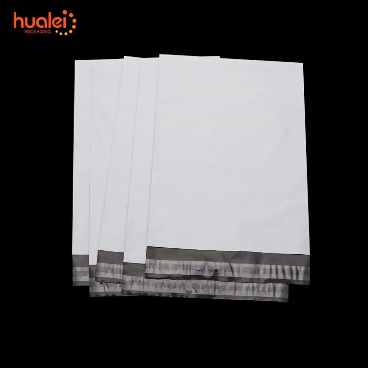 Custom Biodegradable Black Poly Courier Bags Eco-friendly Express Bag Corn Starch Waterproof Packaging Logistics Mailer Bag