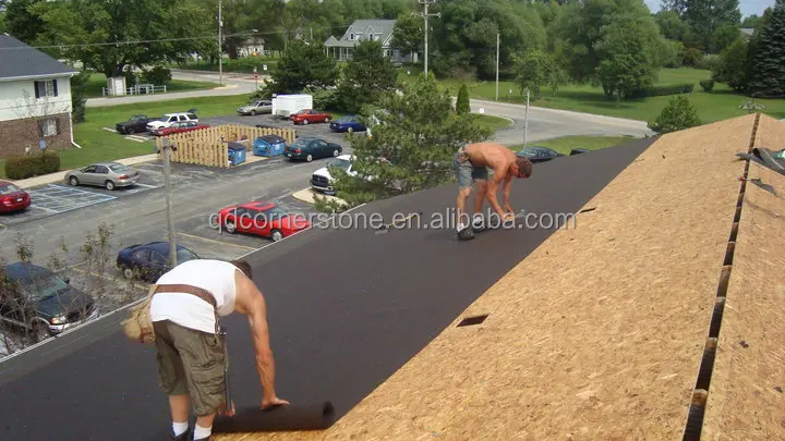 Vapour Barrier/moisture permeable house wrap /CornerStone housing membrane waterproof breathable felt paper