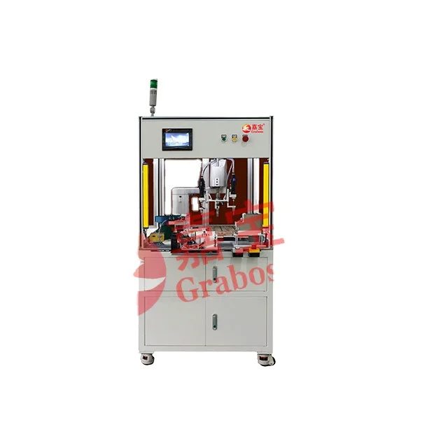 Vertical blow type back-to-back screw tightening machine
