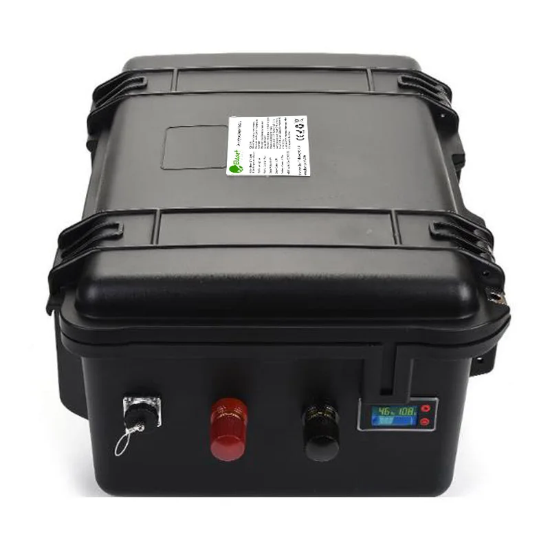 Портативный водонепроницаемый 12V 24V 100ah 200ah 300ah 400ah 500ah литий-ионный полимерный аккумулятор Встроенный BMS легкий и маленький объем