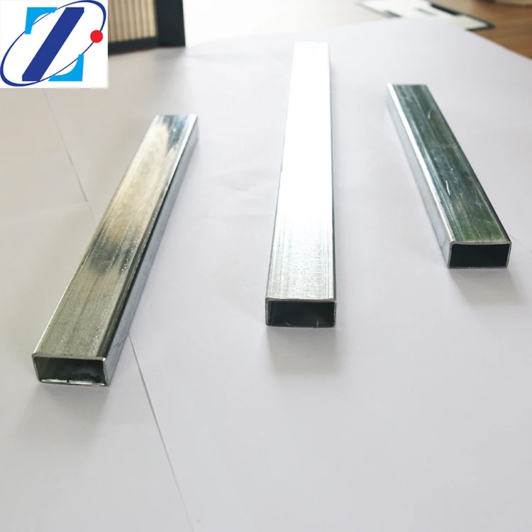 Galvanized Square Rectangular Steel Hollow Sections Steel Pipe Connector Perforated Tubing