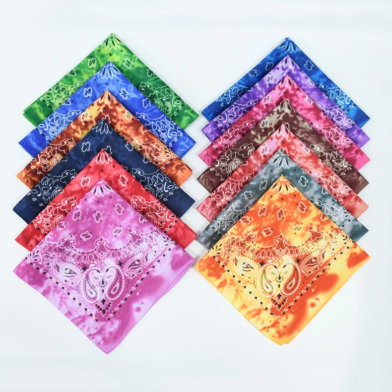 Promotional Tube Neckwear Polyester Bandanas for Motorcycle Unique Sport Black American Casual Wear