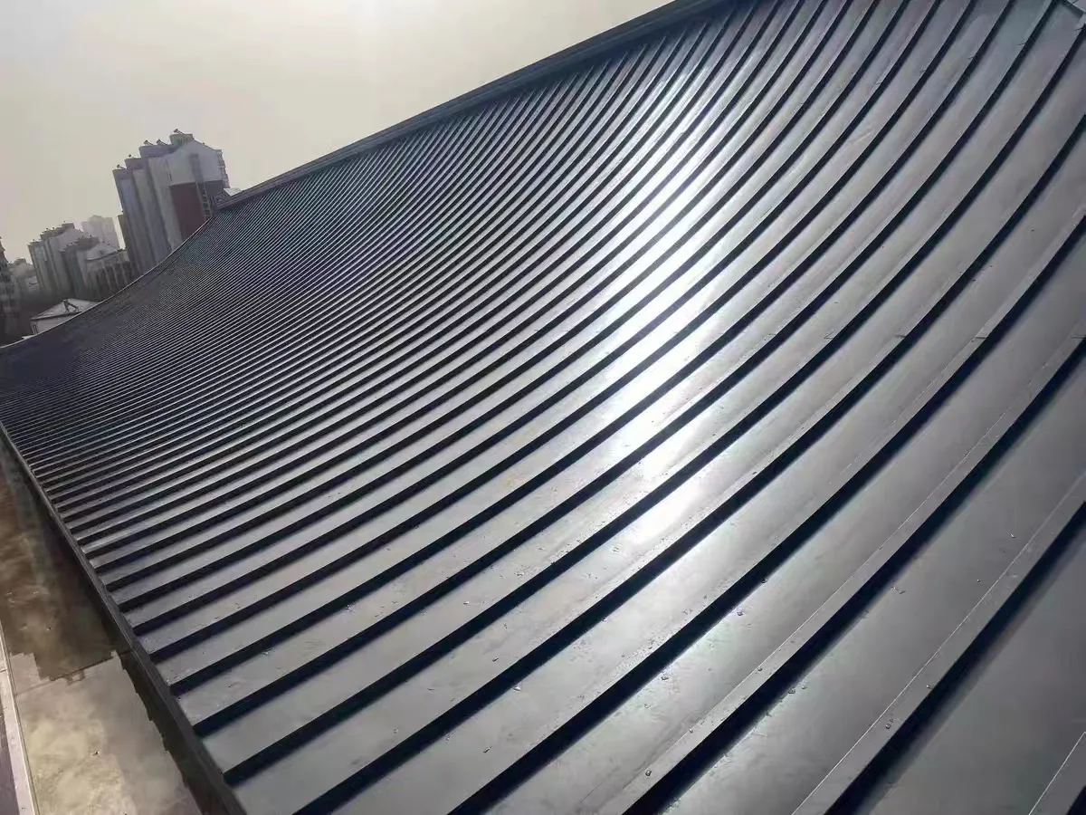 Metal roofing sheets aluminium magnesium manganese alloy plate roof system