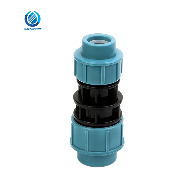 Factory Price PP Compression Fittings DN20-110 PP Reducing Coupling for PE Pipes Water Supply and Irrigation