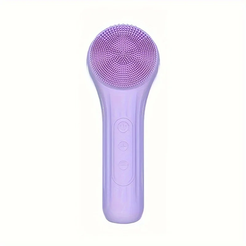 Sonic Facial Cleansing Brush Waterproof Electric Facial Cleaner Deep Cleaning Exfoliating Vibrating Face Cleansing Brush