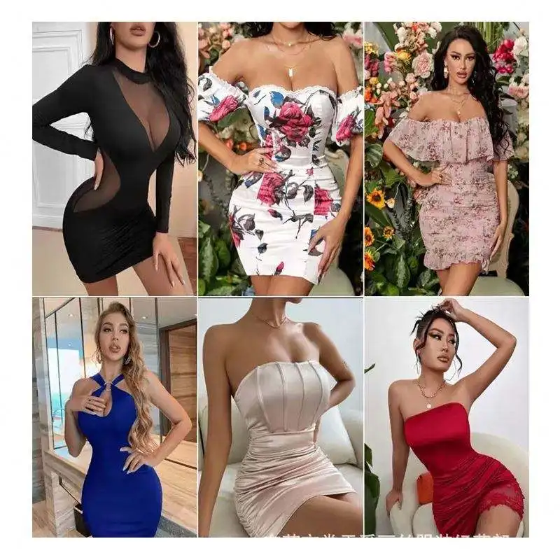 wholesales 2022 Brand New Romwe Shop Tops Mix Assorted Dress Bulk Bales Clothes women sexy women