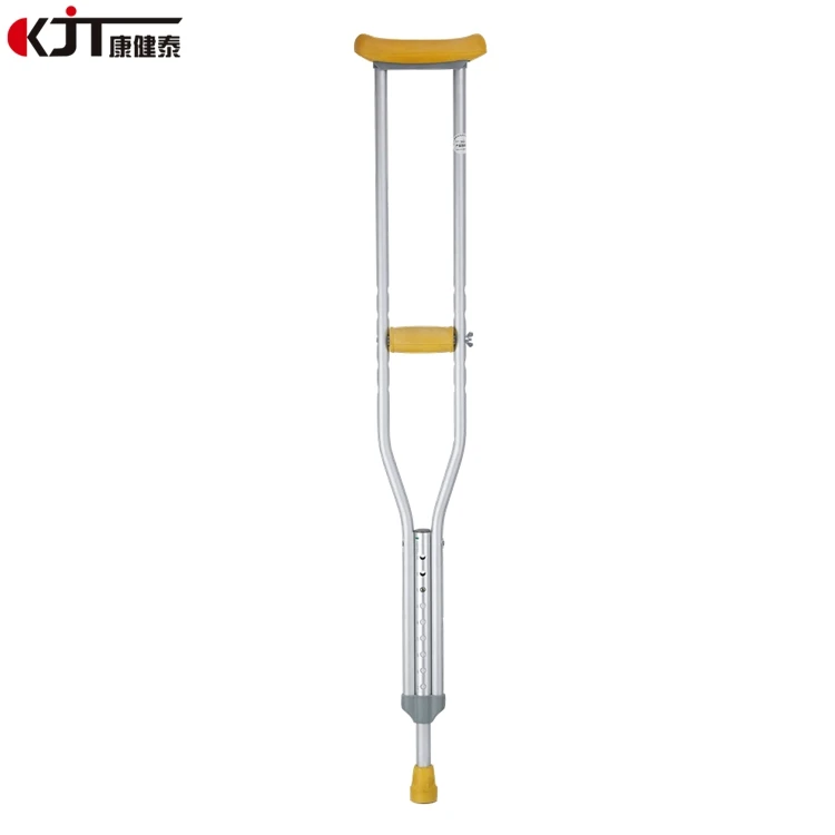 Aluminum adjustable walking stick for disabled people hospital orthopaedics crutch