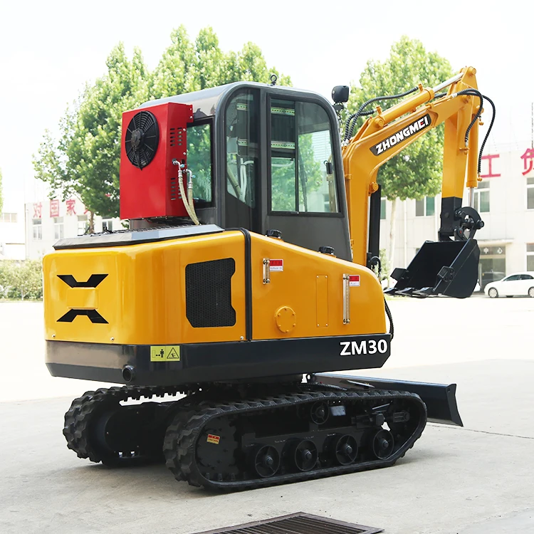 FREE SHIPPING Mini Excavator For landscaping Garden Home Farm Used Backhoe Crawler Digging Trenches Digger