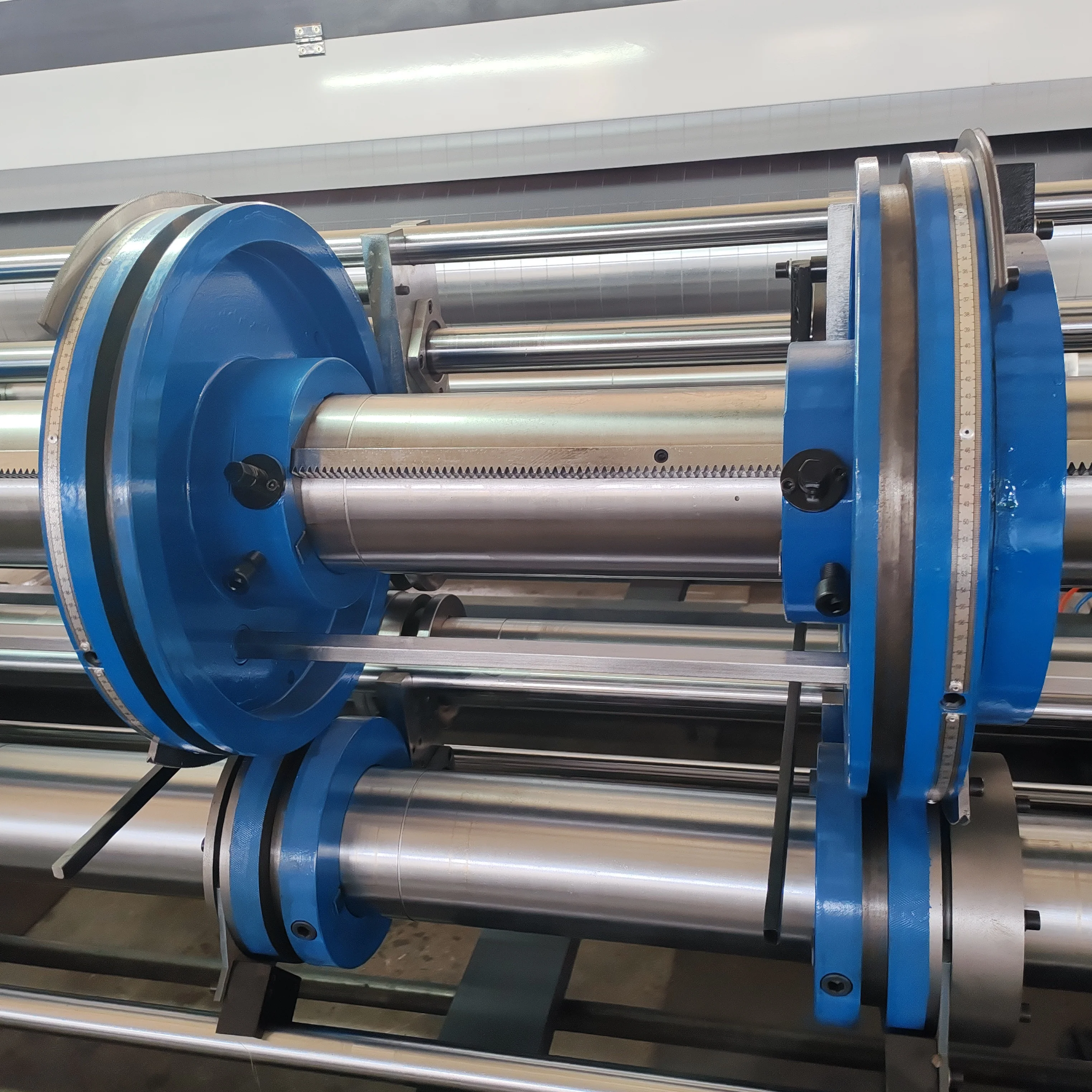 YSF-D Auto Corrugated Cardboard Box Printing Slotting Die Cutting Machinery Flexo Printer Machine For Corrugated Cardboard