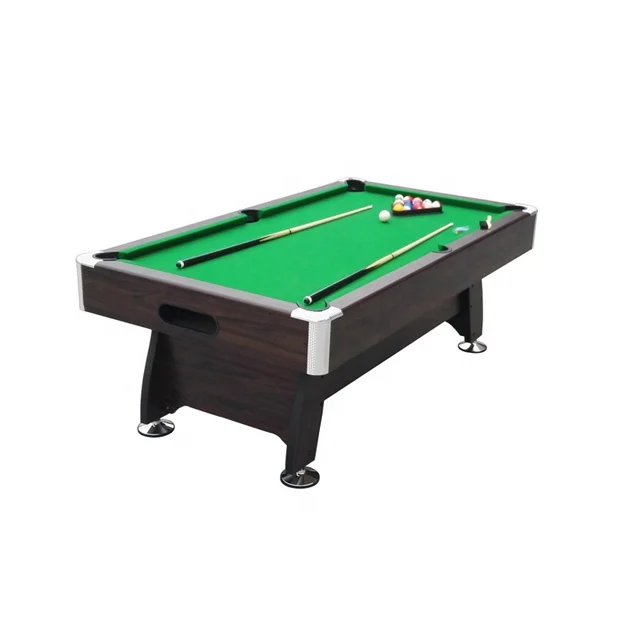 Indoor american billiards pool table 6ft size 7ft size pool table with free set accessories