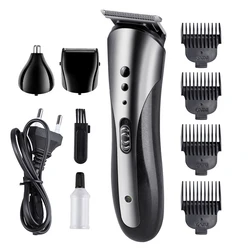 Men Grooming Kit Cutter Hair Trimmer waterproof professional electric rechargeable shaver nose hair clippers Multifunctional set